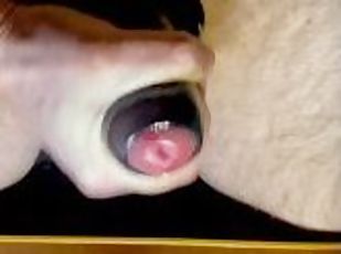 This is how my cock will fuck you through this anus plug! Imagine and finish with me!