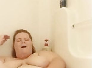 banhos, teta-grande, gordo, masturbação, orgasmo, amador, babes, mãe, bbw, mamas