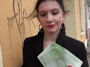 Gorgeous hussy emotion-charged POV sex for money