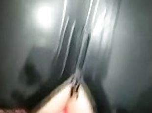 mistress pegging her latex slave hard for the first time