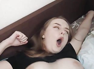 Stepdaughter Is Stuck In The Bed And I Decided To Fuck Her60fps - Anal
