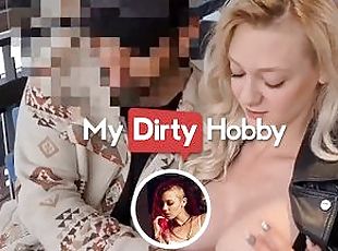 MyDirtyHobby - Public fuck for busty blonde