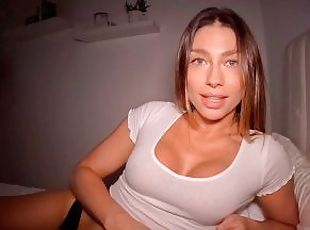 I SEDUCED MY STEPBRO TO GET A CREAMPIE  BEAUTIFUL COLOMBIAN MODEL