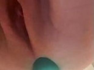 Loose pussy whore taking dildo in ass