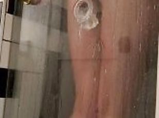CAUGHT MY GF playing with herself IN THE SHOWER
