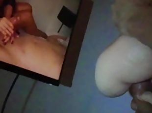 Amateur Guy Watching Porn And Craving for Pussy