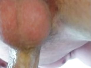 Making her cream allover my cock (under view )