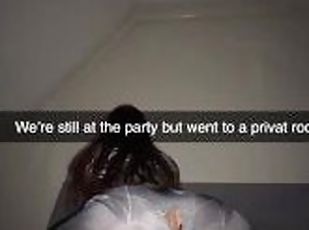 No way home for Spiderwoman at Party! POV Snapchat?????