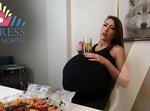 Soccer Girl Growing Beer Belly