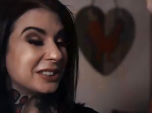 Busty goth babe ivy lebelle gets a hot sex