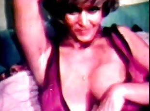 Betty Walts' Big Tits Bounce During Retro Sex