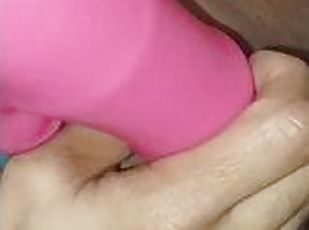 Husband let wife try a bigger dick while on vacation...