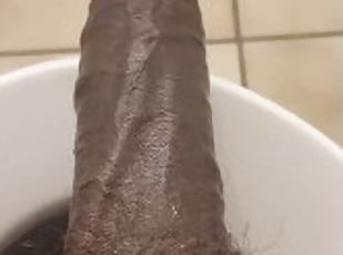 maudynės, masturbavimasis, didelis-penis, tenkinimas-ranka, juodas, masturbacija, dušas, prigauti, solo, bybis