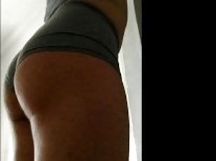 Femboy Trap Bubble Butt Fetish In Spandex and Panties Bulge