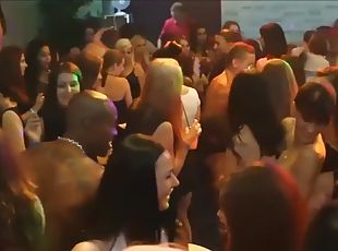 Raw footage of sexy moms  girlfriends at cfnm stripper night