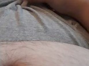 Bb Boy Jerking Off Packer, Spanking, and Fingering Ass Through Boxers