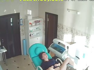 videocamera, voyeur, masturazione-con-dita, ospedale, brunette