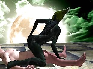 Femme Alien Fantasy Glyde - 3DToonTube