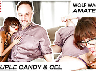 Candy gets dicked down in front of a webcam! WOLF WAGNER