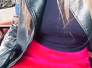 Minifalda roja