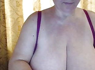 teta-grande, grande, mamilos, mulher-madura, mãe, bbw, europeia, euro, natural, webcam