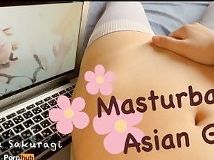 masturbation, maison, japonais, fétiche