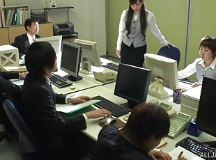 ázijské, kancelária, hardcore, japonské, realita