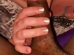 BBC can’t hold his nut (edging blowjob)