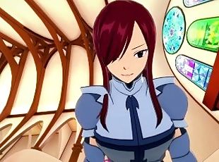 ERZA SCARLET GIVES IN TO HER WOMANLY DESIRES AND GETS FUCKED - FAIRY TAIL PORN