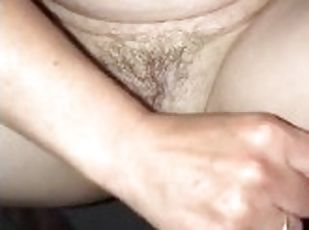 Period Sex, Today I received a handjob & jizzed all over her pussy & tampon string, that I licked up