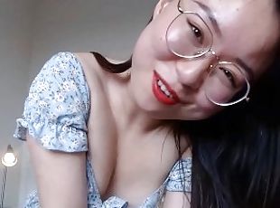 asiatisk, røv, onani, amatør, teenager, synsvinkel, kæreste-kvindlig, liderlig, webcam, fetish