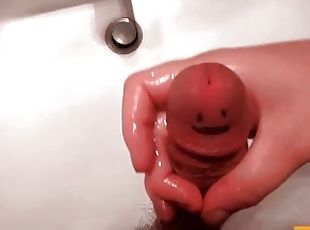 Happy dick gets a happy handjob