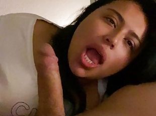 comes into my room and HELPS ME CUM! 4k