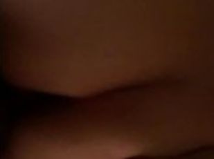 My wife and her amazing ass getting fucked and sucking on that cock .