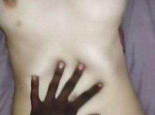 Watch my tight pussy get pounded by BBC upclose before you see my pussy creampied