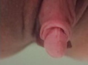 POV.  This is what you could see if you wanted to suck my big clit