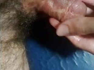 masturbācija-masturbation, amatieris, sarausties, sperma, niecīgs, penis
