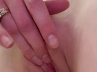 Finger Fucking myself in the airport bathroom ???????? full video on of @babyrivsvip