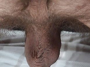 Hot sweaty hairy and horny part2 - getting up close and personal cumming on my chest