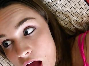 Cock Hungry Girlfriend Gets a Huge Surprise