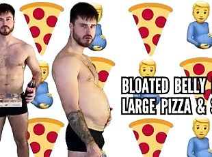 homofil, fetisj, alene, pizza, gigant