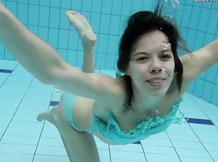 Gazelle Podvodkova underwater naked beauty