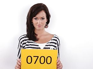 Sizzling Czech babe goes through her casting interview