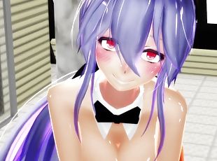 Mmd Bunny Girl loves to cum and fuck you hard for it