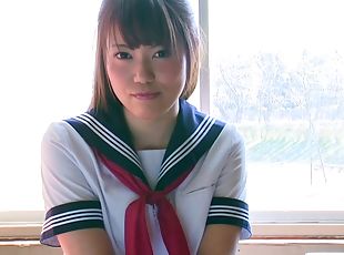 laski, japońskie, ładne, uniform