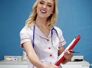 enfermeira, estrela-porno, pov, hospital, uniforme, pénis