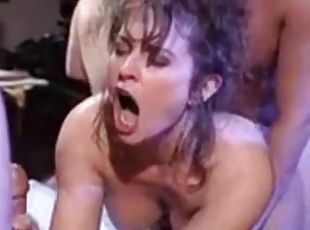 Classic 80s orgy with hot milf ashlyn gere