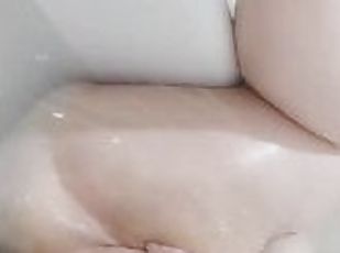 Pretty perfect little pink pussy squirts for Daddy????????????