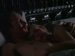 Super Sexy Blonde Movie Star Kathleen Turner Laying Naked On a Bed