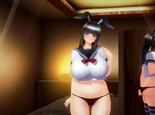 rus, anal, japonca, animasyon, pornografik-içerikli-anime, 3d